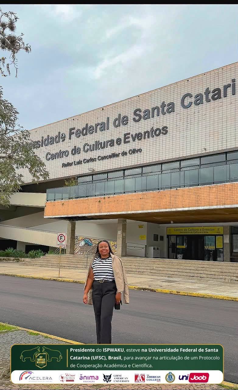 Presidente do ISPWAKU na Universidade Federal de Santa Catarina (UFSC), Brasil